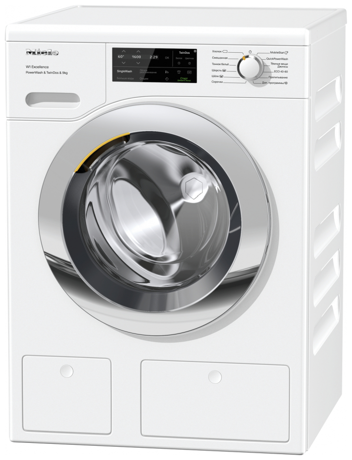 Стиральная машина Miele WEI865WPS Chrome Edition - фотография № 1