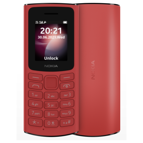 фото Мобильный телефон nokia 105 ds (2021) 4g красный