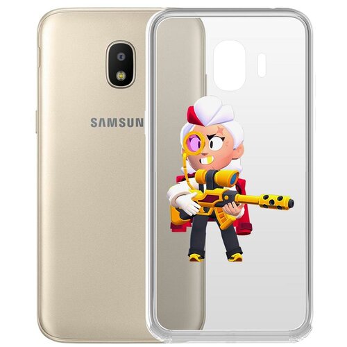 фото Чехол-накладка clear case brawl stars-белль голдхэнд для samsung galaxy j2 (2018) (j250) krutoff group
