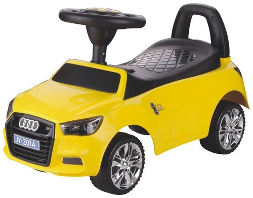 Каталка-толокар RiverToys Audi (JY-Z01A), желтый