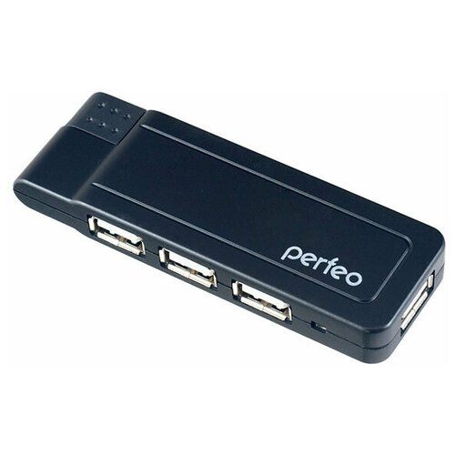 Хаб USB Perfeo PF-VI-H021 Black хаб usb perfeo pf vi h028 4 ports black pf a4527