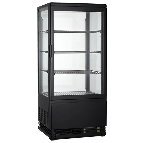 Холодильная витрина VIATTO VA-RT-78B. Холодильный шкаф. Холодильник для напитков