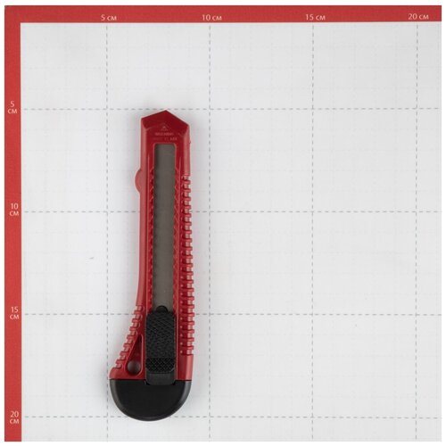 нож строительный hesler 20 мм подрубной пластиковый корпус Нож строительный Hesler 18 мм с ломающимся лезвием пластиковый корпус красный