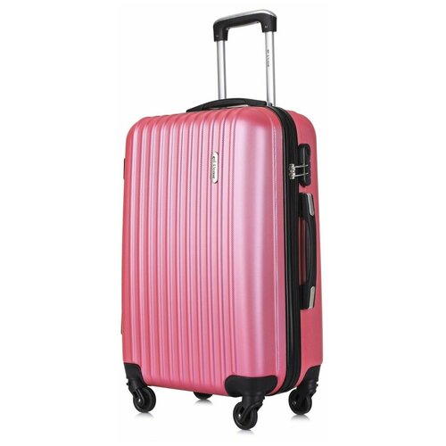 фото Чемодан l'case krabi pink (розовый) m