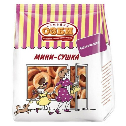 фото Сушки мини-сушки простые семейка озби 150 г. ,305 6 шт.