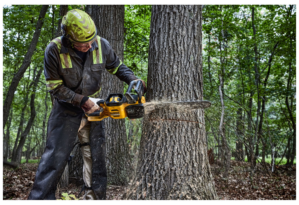 Цепная пила DEWALT DCMCS575N, 54 В, 50 см - фото №5