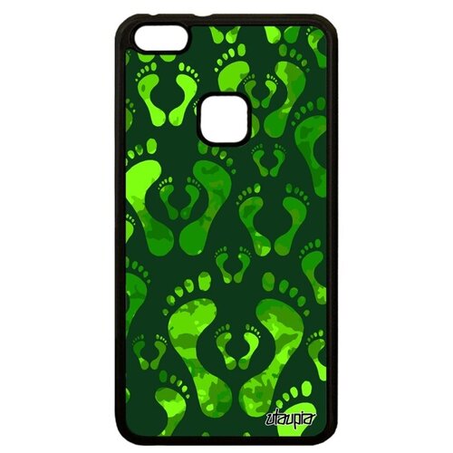 фото Защитный чехол на телефон // huawei p10 lite // "след стопы" малыш шаг, utaupia, зеленый