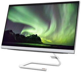 27" Моноблок Lenovo IdeaCentre AIO 3 27IMB05 F0EY00KQRK, 1920x1080, Intel Core i5-10400T 2 ГГц, RAM 8 ГБ, SSD 128 ГБ, HDD 1 ТБ, Intel UHD Graphics 630, DOS, белый