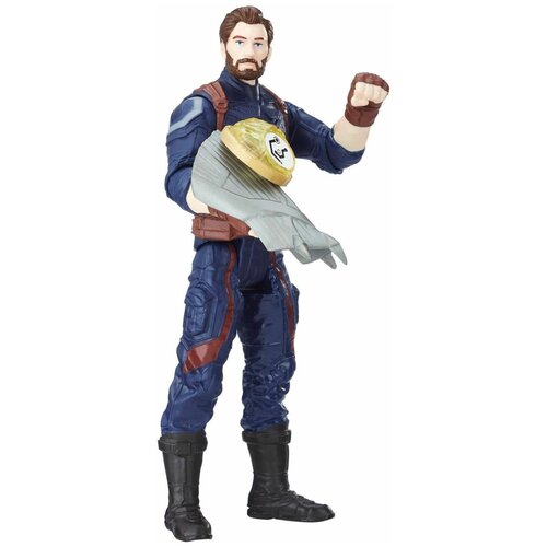 Фигурка Hasbro: Капитан Америка (Captain America) Мстители (Avengers) 15 см ульянова м ред мстители война бесконечности раскраски и задания