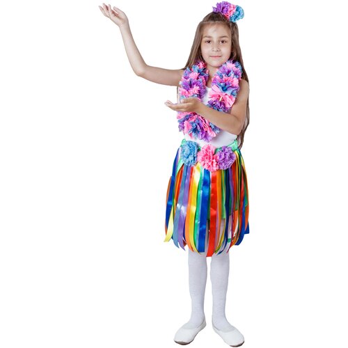 фото Карнавальный костюм для детей вини гавайский детский, 128-134 см