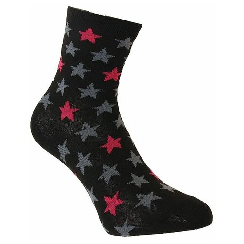 фото Happy frensis носки женские, размер 23-25, цвет чёрный rusexpress