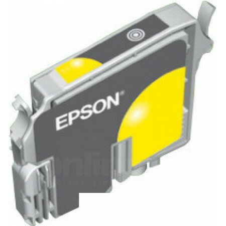 Картридж для струйного принтера Epson C13T03444010, желтый, оригинал - фото №5
