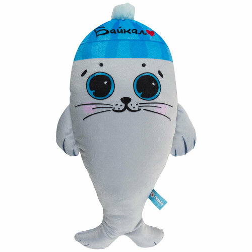 Мягкая игрушка Нерпа Бусинка 36 см