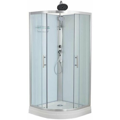 Душевая кабина без крыши IMWEI XM-09FW (900*900*2400)