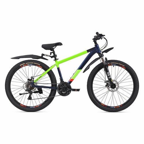 Алюминиевый горный дисковый 26 рост 150-165см 21 скорость синий рама 16 MTB велик подростковый велоспорт хардтейл hardtail SHIMANO скоростной 26 женский мужской взрослый велосипед RUSH HOUR NS 650 2585000₽