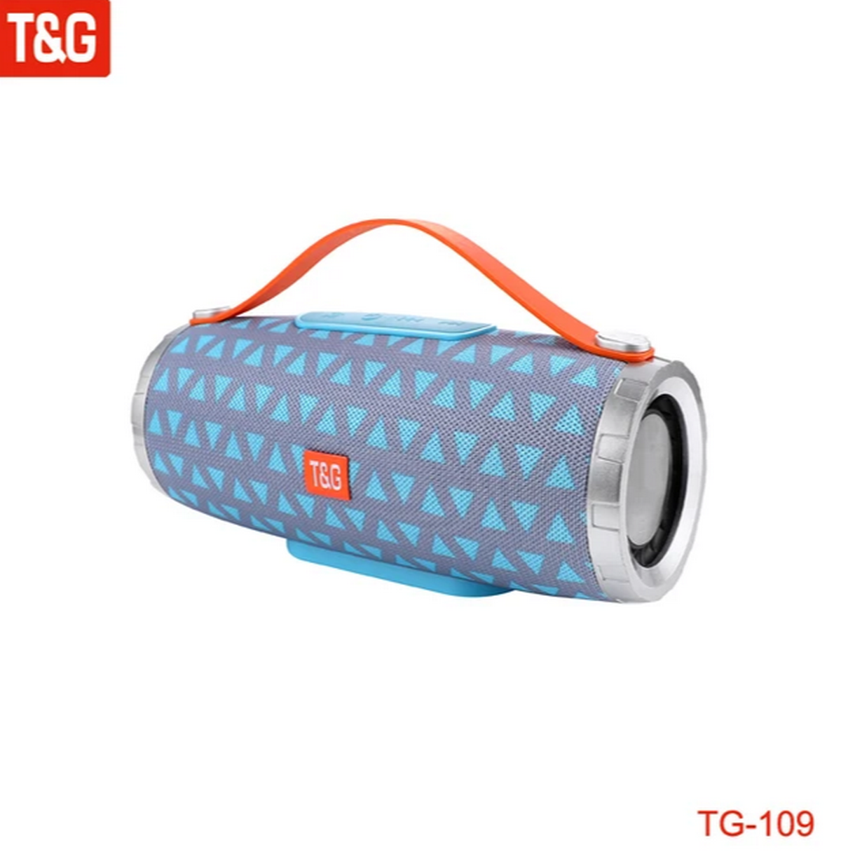 Беспроводная колонка TG-109 (10W/BT/TF/FM/USB) (голубой)