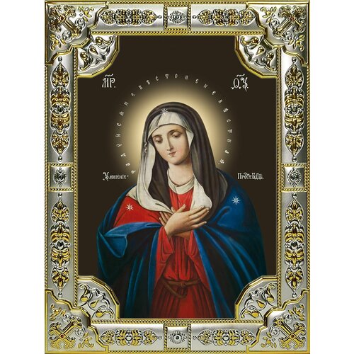 икона божией матери умиление 15 x 20 см Икона Умиление, икона Божией Матери