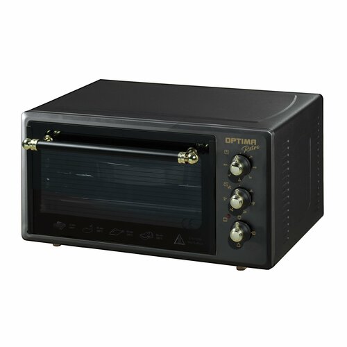 Духовка электрическая OPTIMA OF-48BLR 48л таймер лампа противень 2шт решетка черный 1600Вт 989000₽