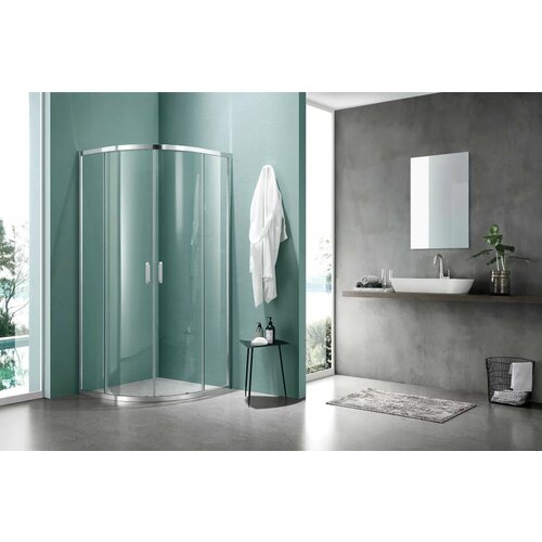 Душевой уголок 90x90 см Aquatek AQ ARI RO 09020CH прозрачное