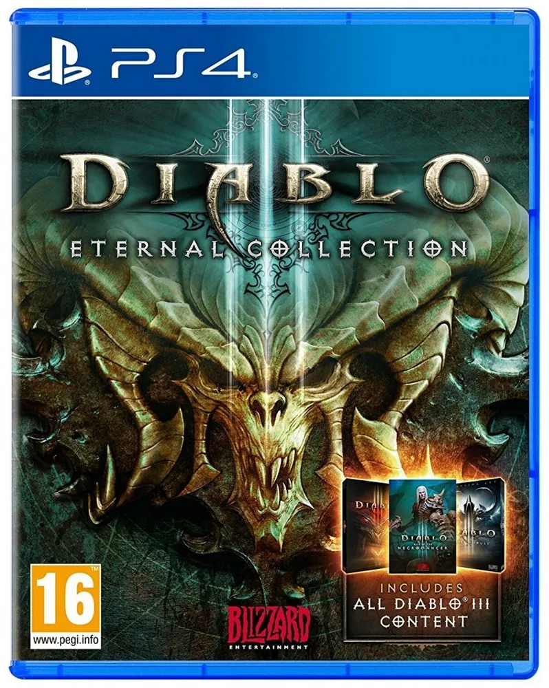 Игра Diablo III: Eternal Collection (PlayStation 4, Английская версия)