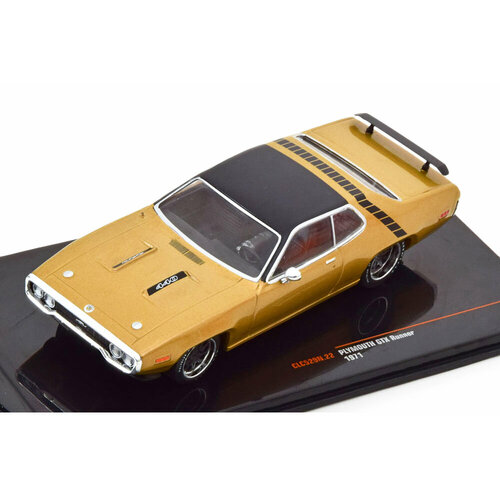 Plymouth gtx runner 1971 gold metallic/black hot wheels 1971 plymouth road runner walmart exclusive редкая коллекционная модель из сета mopar