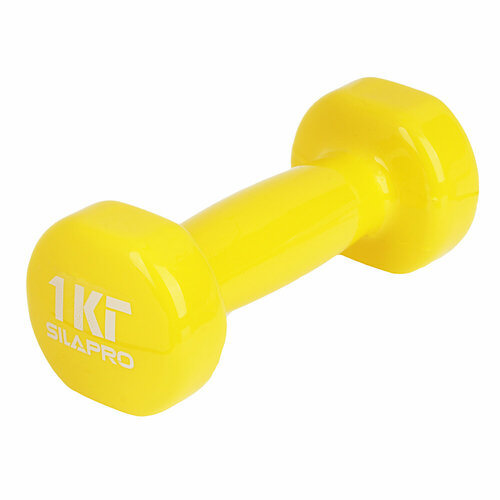 SILAPRO Гантель с виниловым покрытием 1кг -100гр металл 354₽
