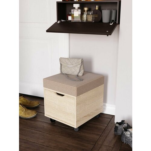 Тумба в прихожую на колесиках 3200₽