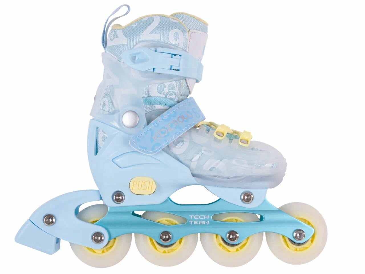 Коньки роликовые детские Kidzroll Celadon р.32-35(M) 1/6