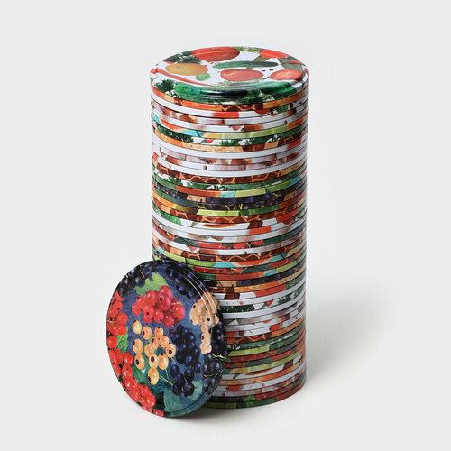 Крышка для консервирования Москвичка СКО-82 мм упаковка 50 шт 687₽