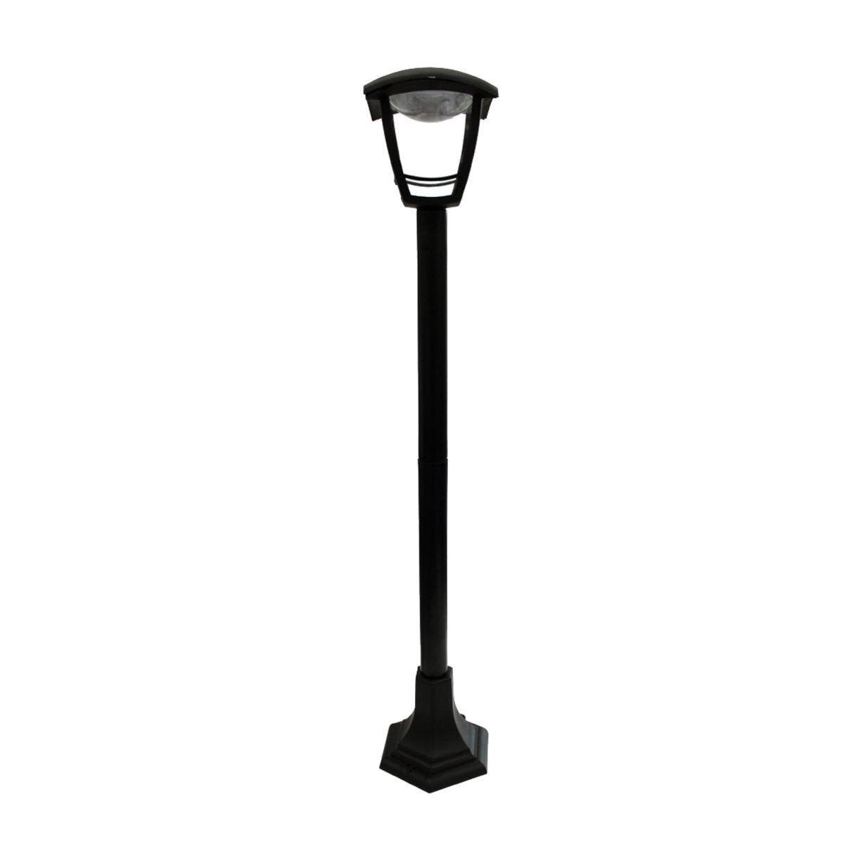 Светодиодный садово-парковый светильник столб Валенсия 4 8Вт 720Лм 6500К черный