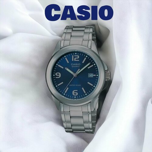 Наручные часы CASIO, серебряный casio mtp 1215a 1b3