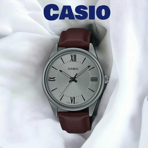 фото Наручные часы casio, серебряный