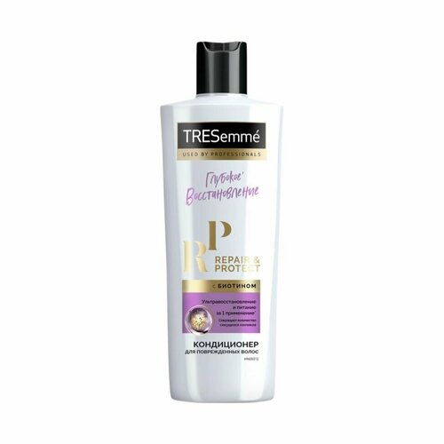 TRESemme' Кондиционер Repair&Protect Глубокое восстановление, 400 мл cadiveu кондиционер brasil cacau extreme repair восстановление 1000 мл