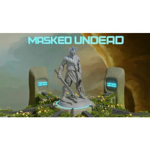 Миниатюра ДнД MASKED UNDEAD - 75mm