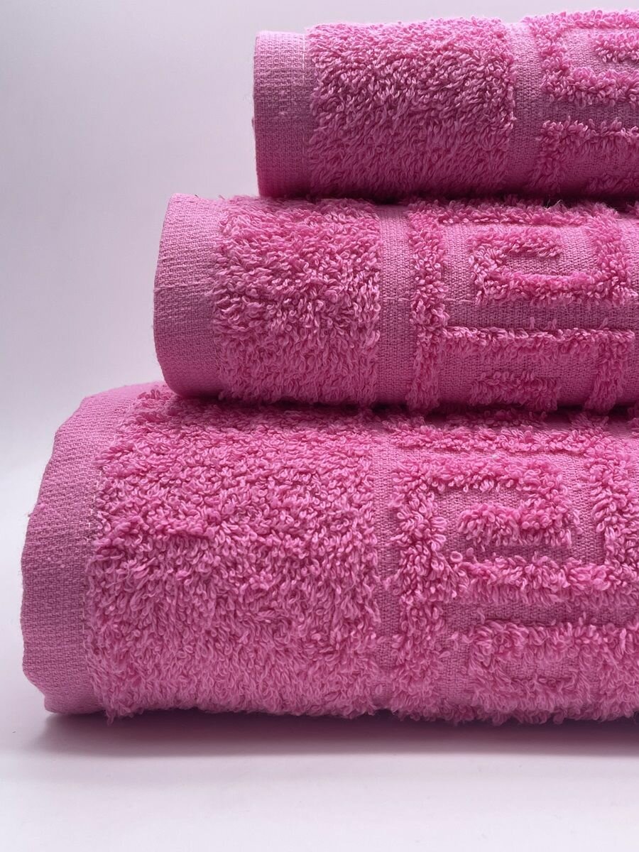 фото Полотенце махровое набор 3 размера