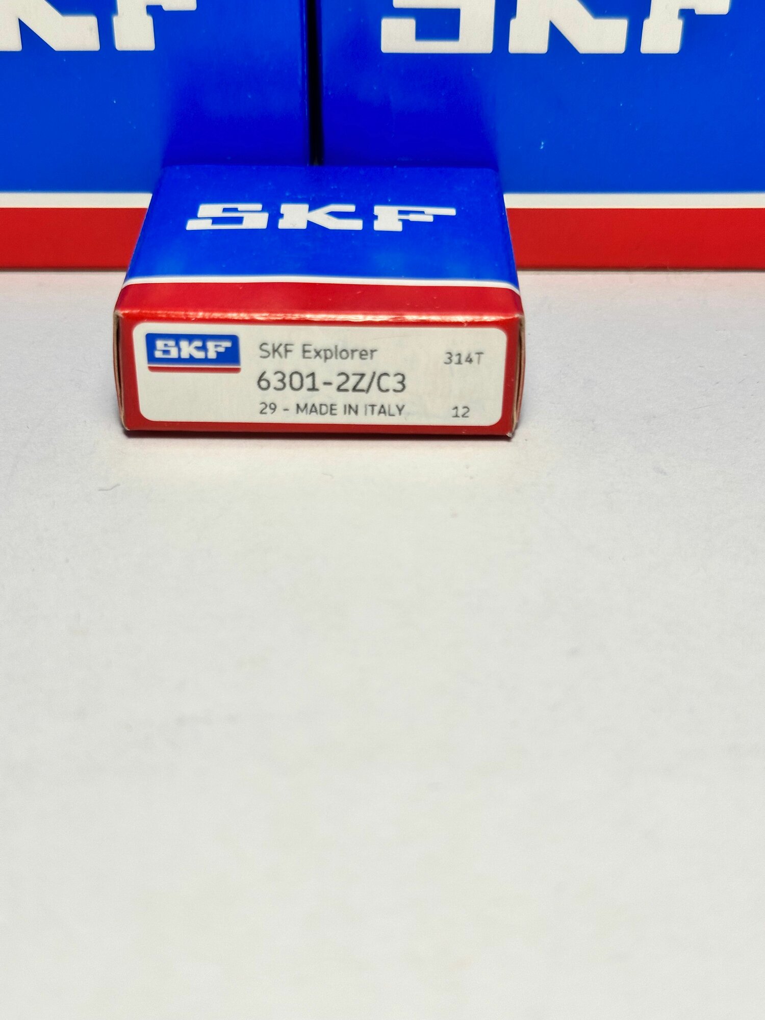 Подшипник 6301-2Z/C3 SKF (70-80301) (12x37x12) Made in italy