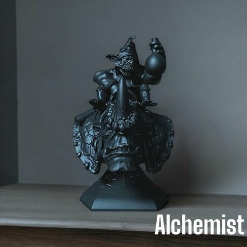 Модель-бюст персонажа Alchemist, дота, сувенир, в подарок, для раскрашивания