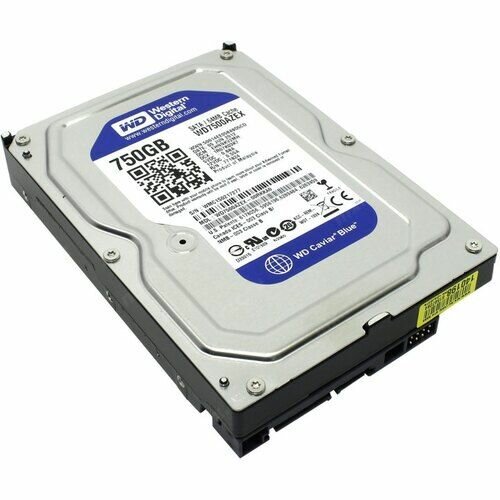 Внутренний жесткий диск Western Digital Blue WD7500AZEX 750 Гб