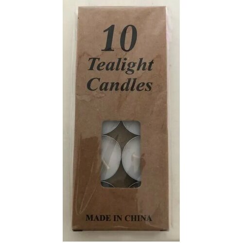 Свечи набор 0.9 см х 3.5 см, 10 шт