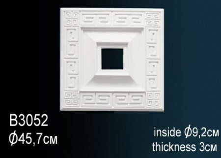 Розетка Perfect B3052 Д45.7 см /Перфект.