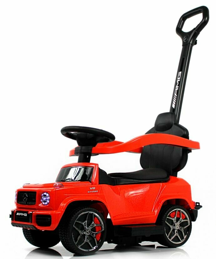 Детский толокар RiverToys Mercedes-Benz G63 (Z001ZZ-C) Красный бриллиант