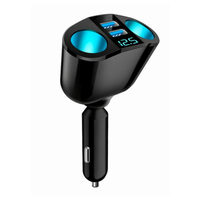 Расширенный преобразователь прикуривателя позволяет использовать автомобильный аксессуар для питания большего количества устройств, поддерживает GPS, видеорегистратор, автомобильный  ...