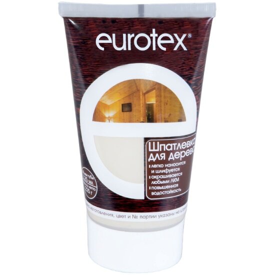 Шпатлевка для дерева Eurotex , акриловая, 0,225 кг, сосна