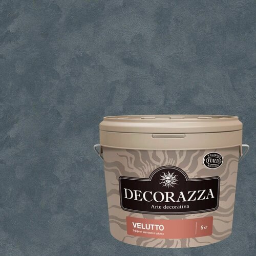 Изображение товара Декоративная штукатурка с эффектом матового шёлка Decorazza Velluto (5кг) VT 10-61
