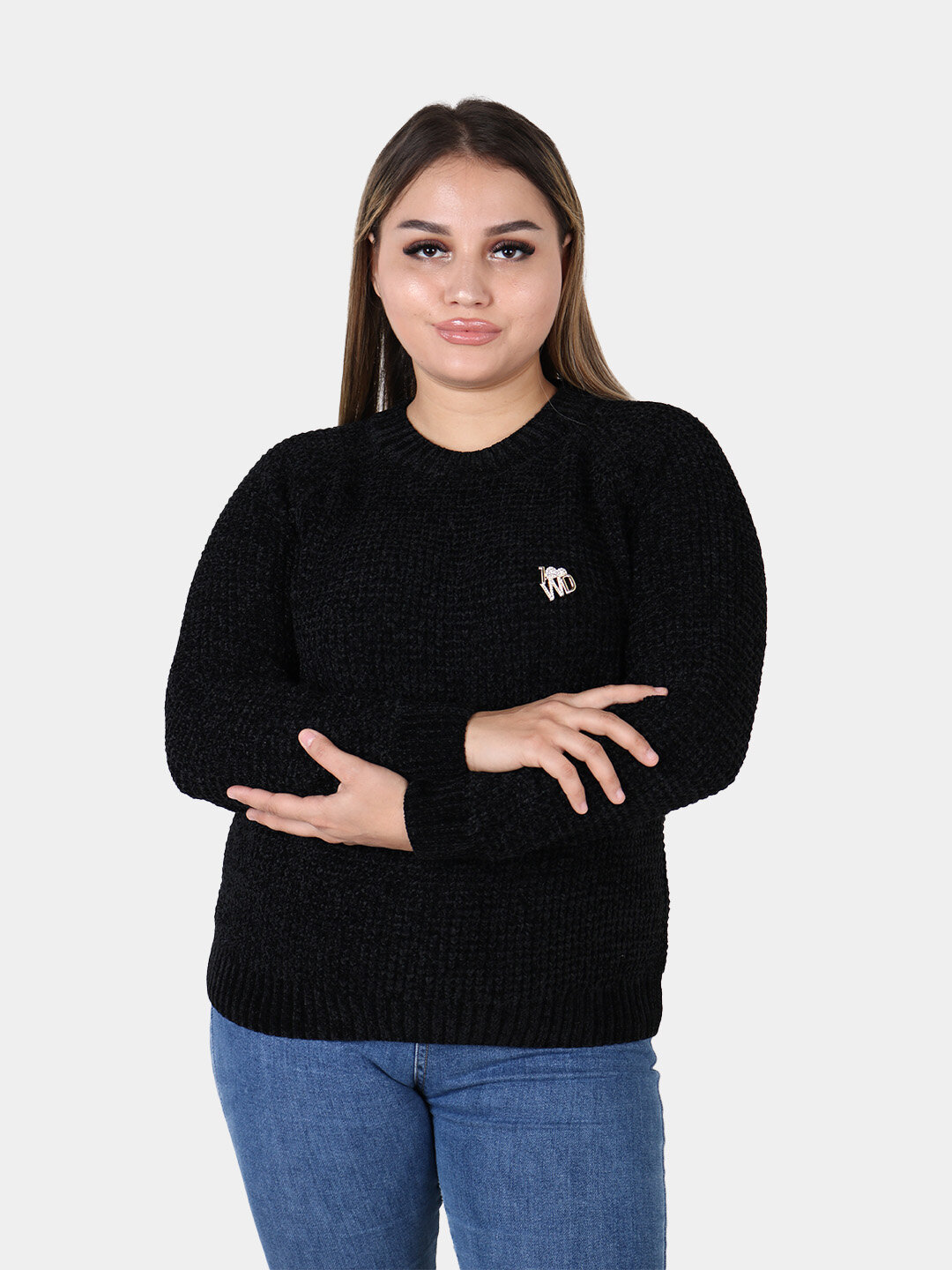 Джемпер , размер One Size, черный