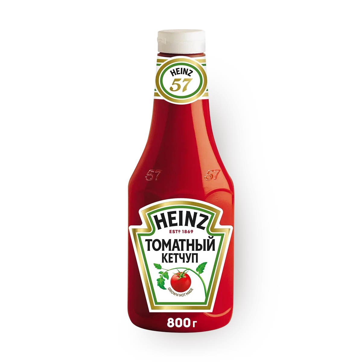 Кетчуп томатный Heinz, в пластиковой бутылке, 800 грамм, от 0 °C до +25 °C