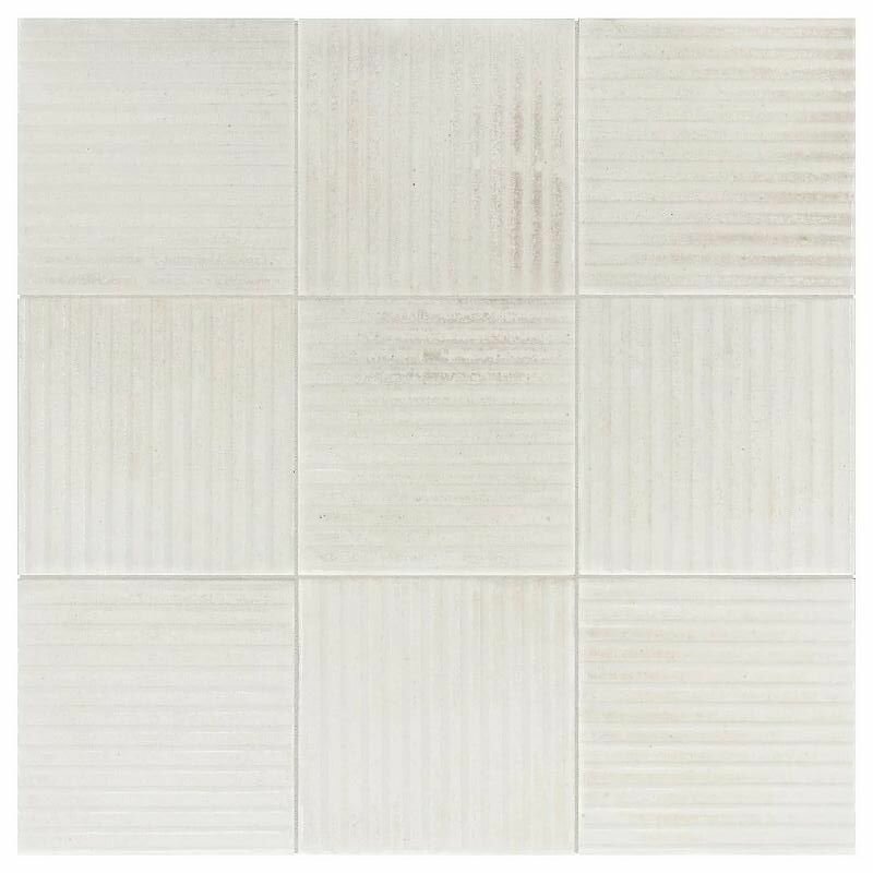 Керамогранит Equipe Raku Line White 30824 10х10 см современный стиль