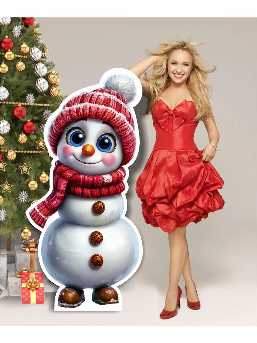 Ростовая фигура Снеговик — фото 1