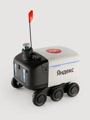 Изображение товара Радиоуправляемая игрушка Яндекс «Робот-доставщик», с пультом управления, радиус действия 25 метров