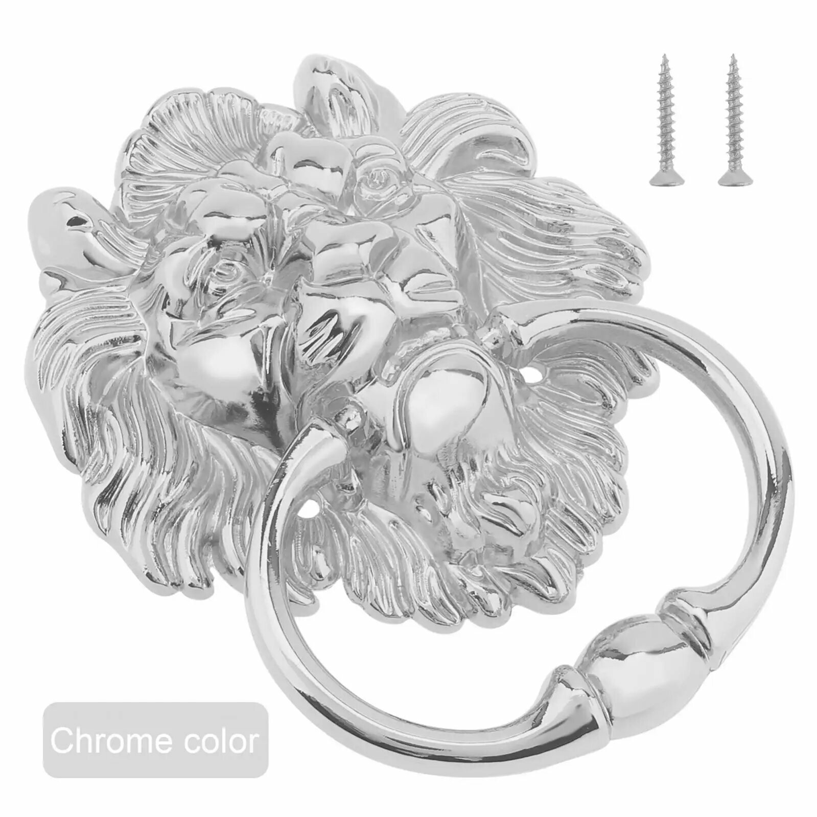 Дверной молоток из цинкового сплава хром/золото/бронза